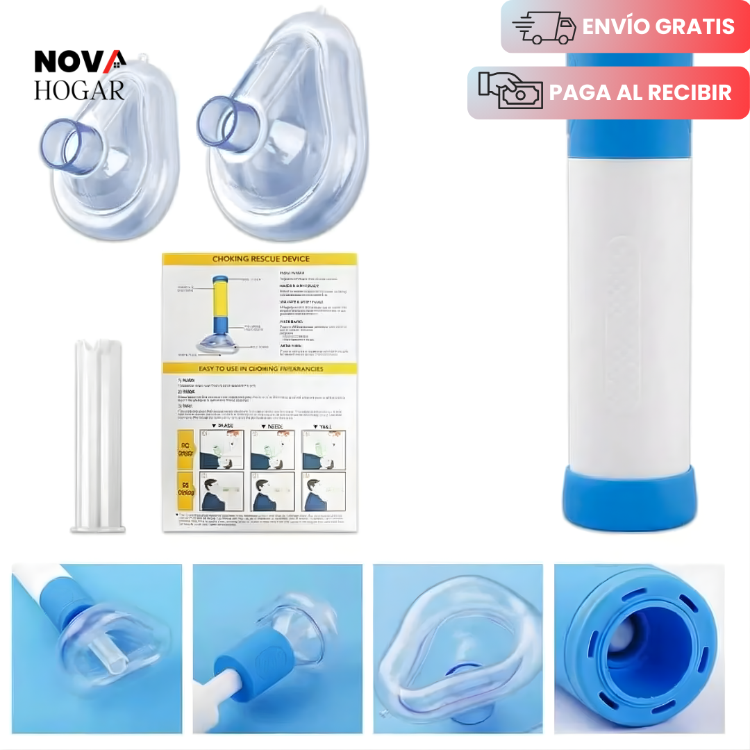 AirRescue™ Kit de Primeros Auxilios contra Asfixia