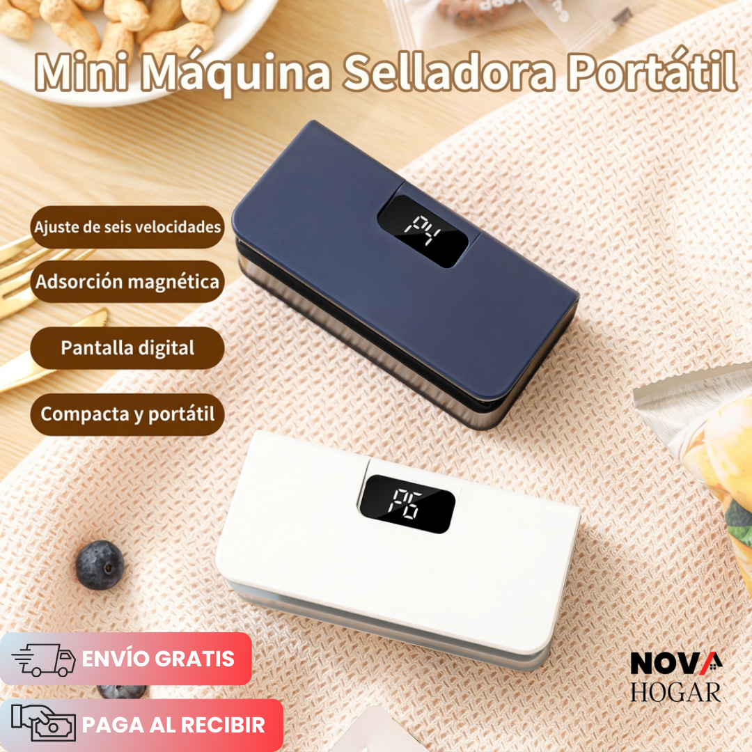 Freshsealed™ Mini Sellador Térmico de Bolsas con Iman