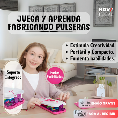 CharmLoom™ Kit Creativo de Bisutería para Niñas
