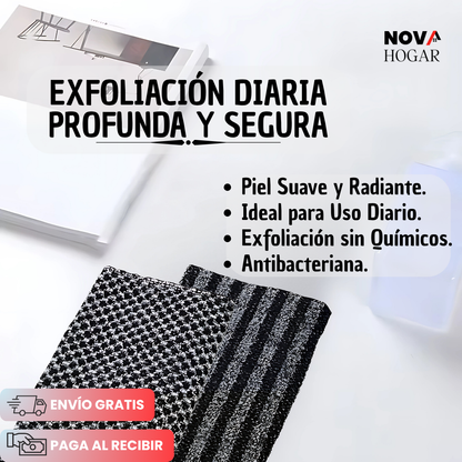 PureScrub™ Toalla Exfoliante Antibacteriana Corporal