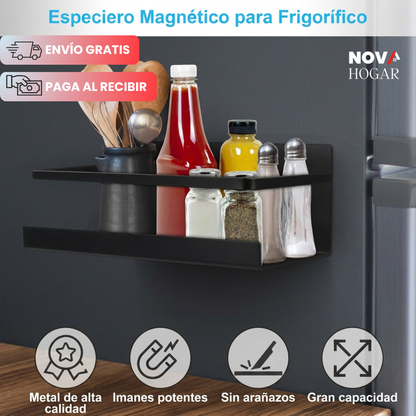 MagneRack™ Set x4 Estantes Magnéticos para Refrigerador