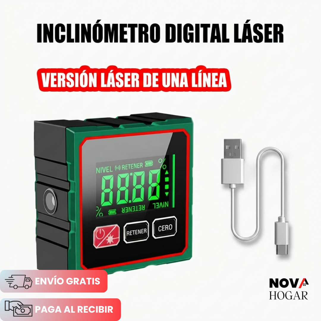 NanoLevel™ Nivel Láser Digital de Alta Precisión