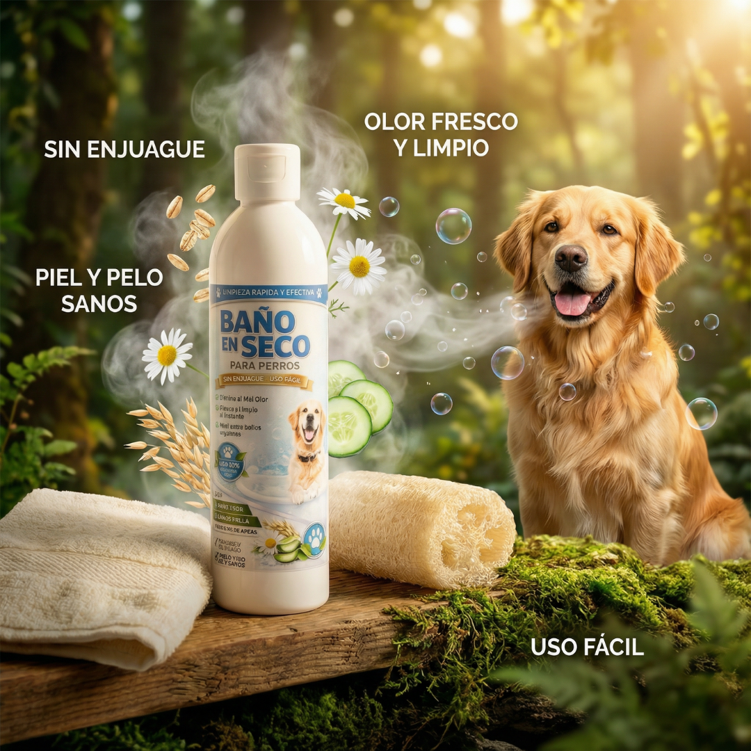 2x1 Paws Wash™ Baño Seco Para Mascotas