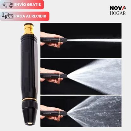 Oferta 2x1 AquaBoost Max™ Boquilla para Manguera con 3 Modos de Agua