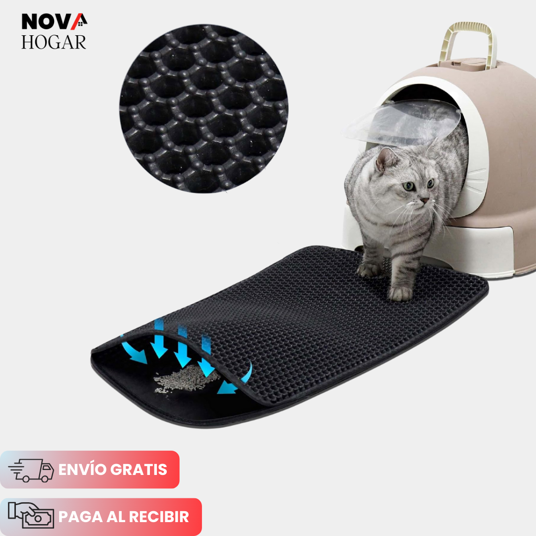 TidyCat™ Tapete Recolector de Arena para Gatos (Grande)