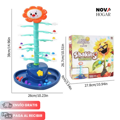 FlowerSpin™ Divertido Juego de Habilidad Familiar