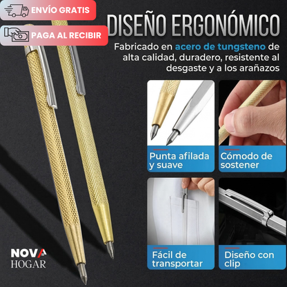 SwiftScorer™ Lápiz De Tungsteno Cortador de Azulejos y Vidrio