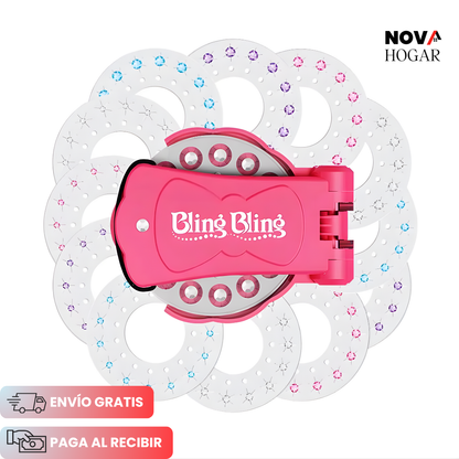 SparkleStyler™ Herramienta Creativa de Gemas para Peinados