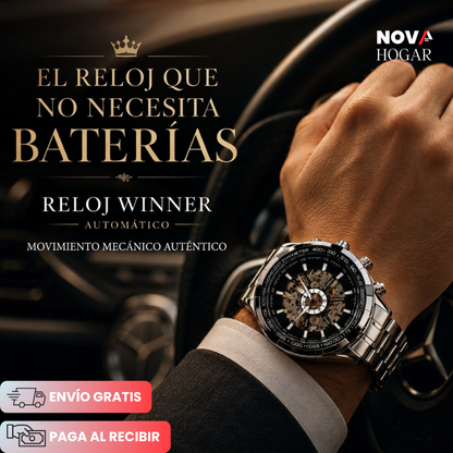 Kroz™ Reloj de Movimiento Automático en Acero