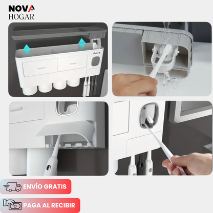 HygieneStation™ Organizador Multifuncional para Baño Diseño Elegante