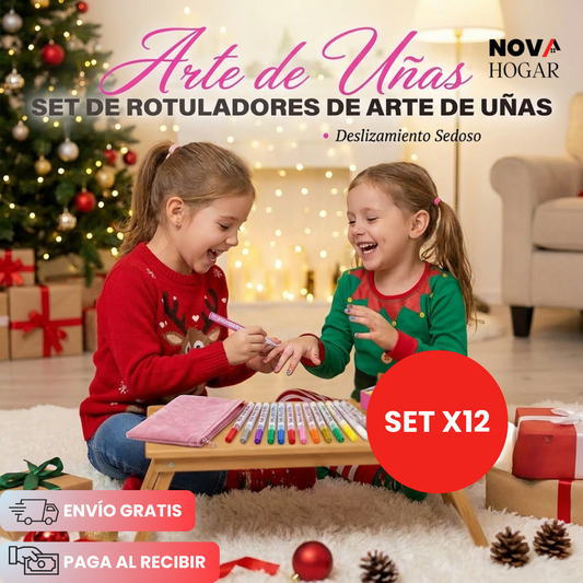 InstaNail™ Set de 12 Bolígrafos De Arte para Uñas