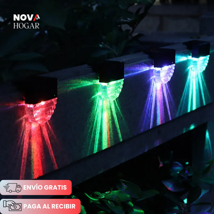 2x1 LuminPath™ Luz Solar Automática para Exteriores