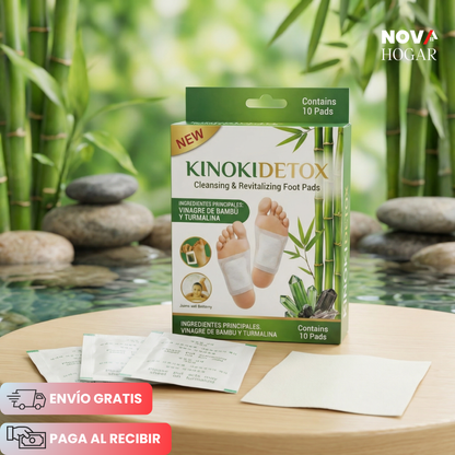 KinokiDetox™ Pack x20 Parches de Desintoxicación Natural