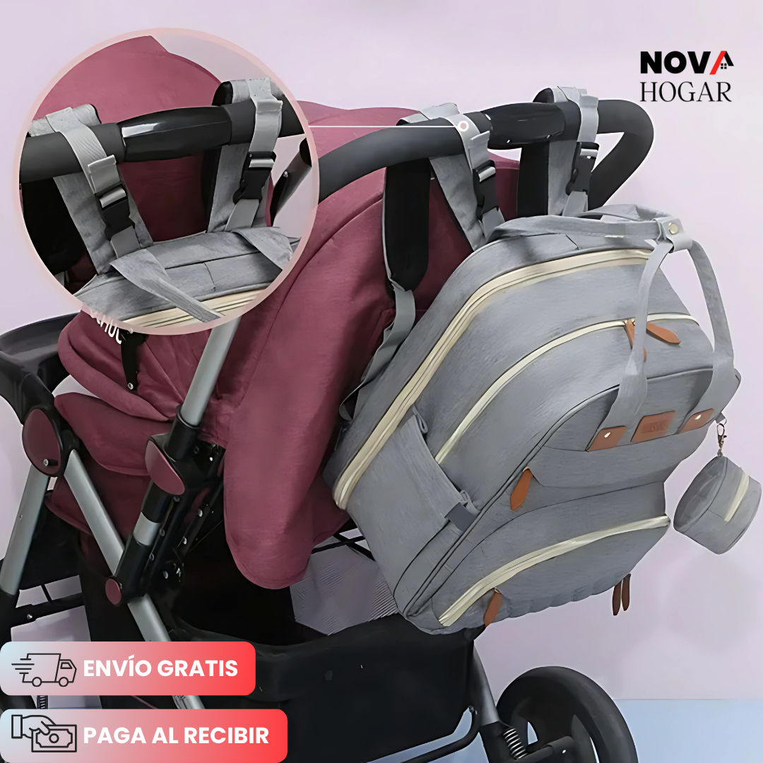 BabyPack™ Pañalera Multifuncional con Cuna