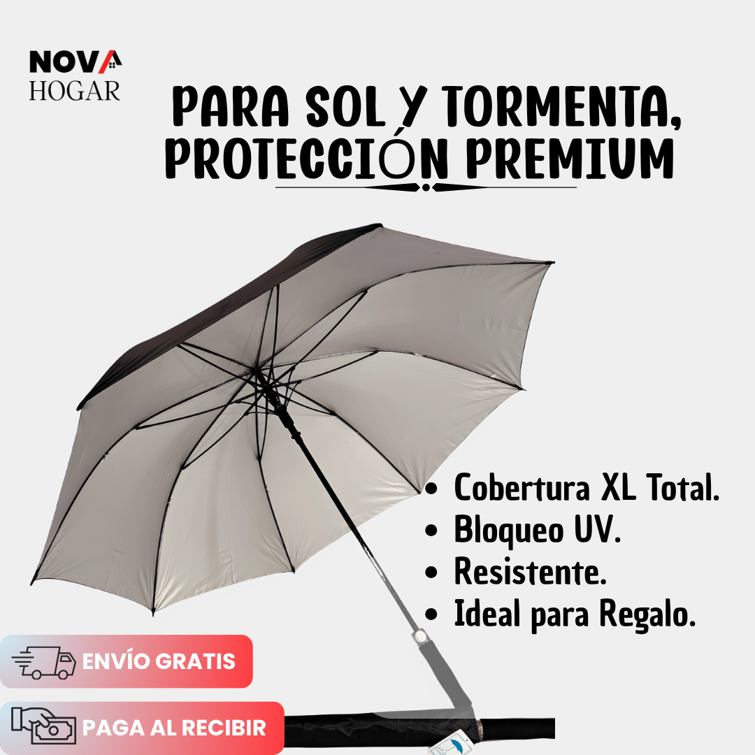 SkyShield™ Sombrilla Premium Extra Grande 130 cm