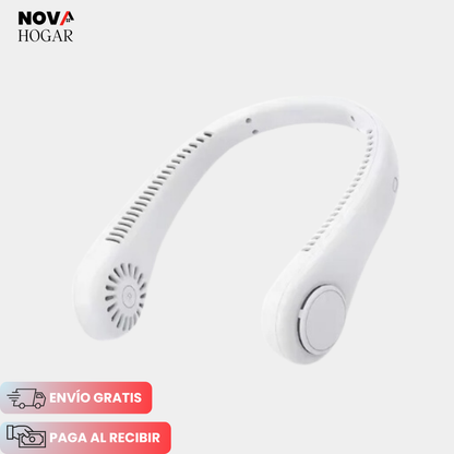 TurboFresh™ Ventilador de Cuello Portátil Recargable