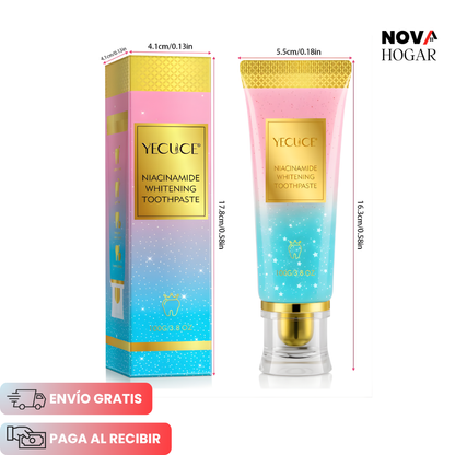 BrightNia™ Pasta Dental Blanqueadora con Niacinamida