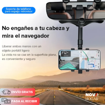 EasyView™ Soporte Celular 360° para Espejo Retrovisor