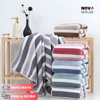 ColorSoft™ Set de Toallas para Pies y Cuerpo