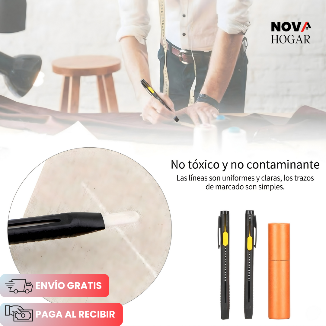 2x1 SewMaster™ Lapiz de Tiza para Costura