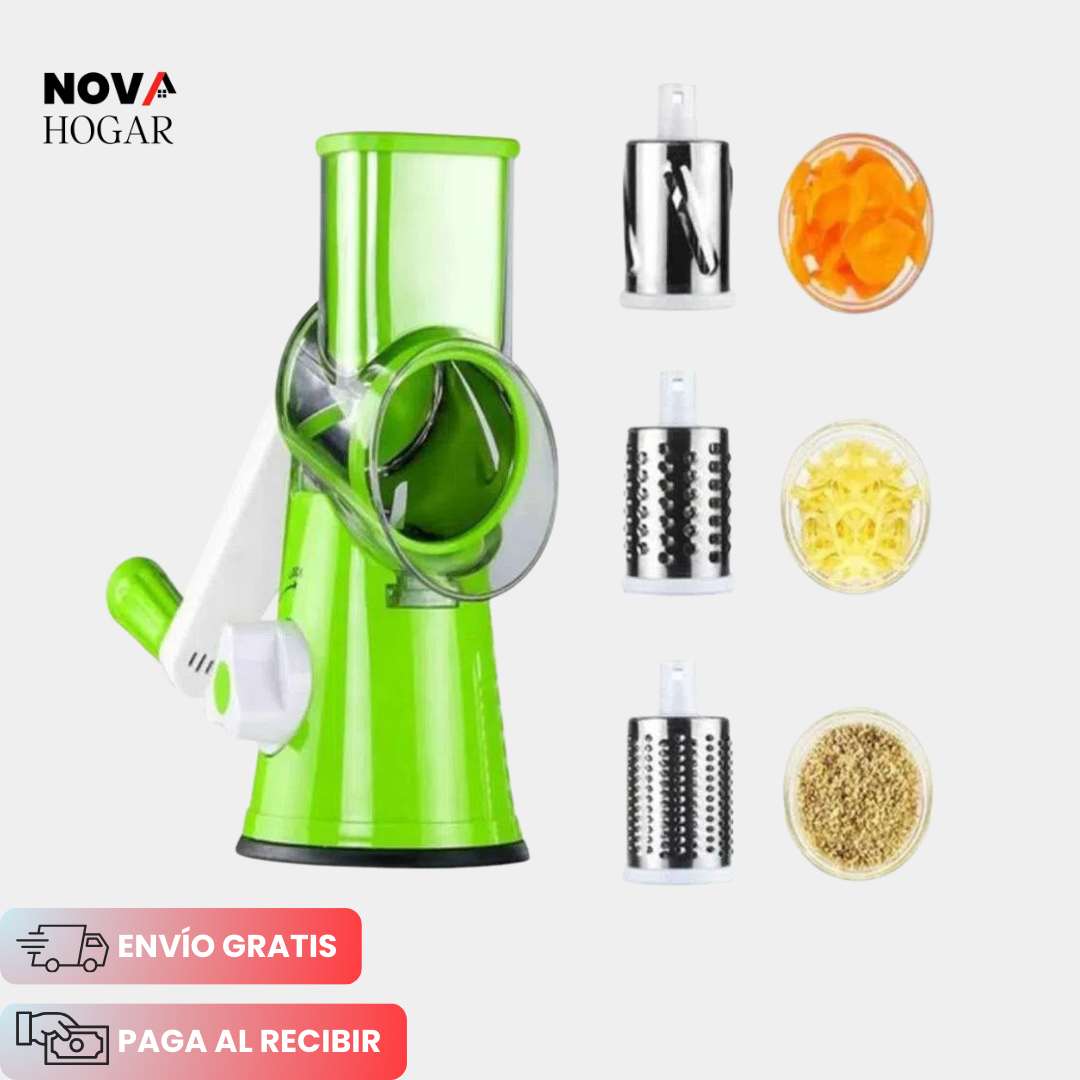 ⏰ SUPER PACK DE COCINA: Molino Cortador Verduras + Machaca Ajos