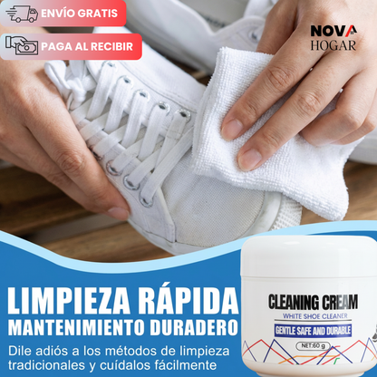 2x1 PureWhite™ Crema Limpiador y Restauradora de Calzado
