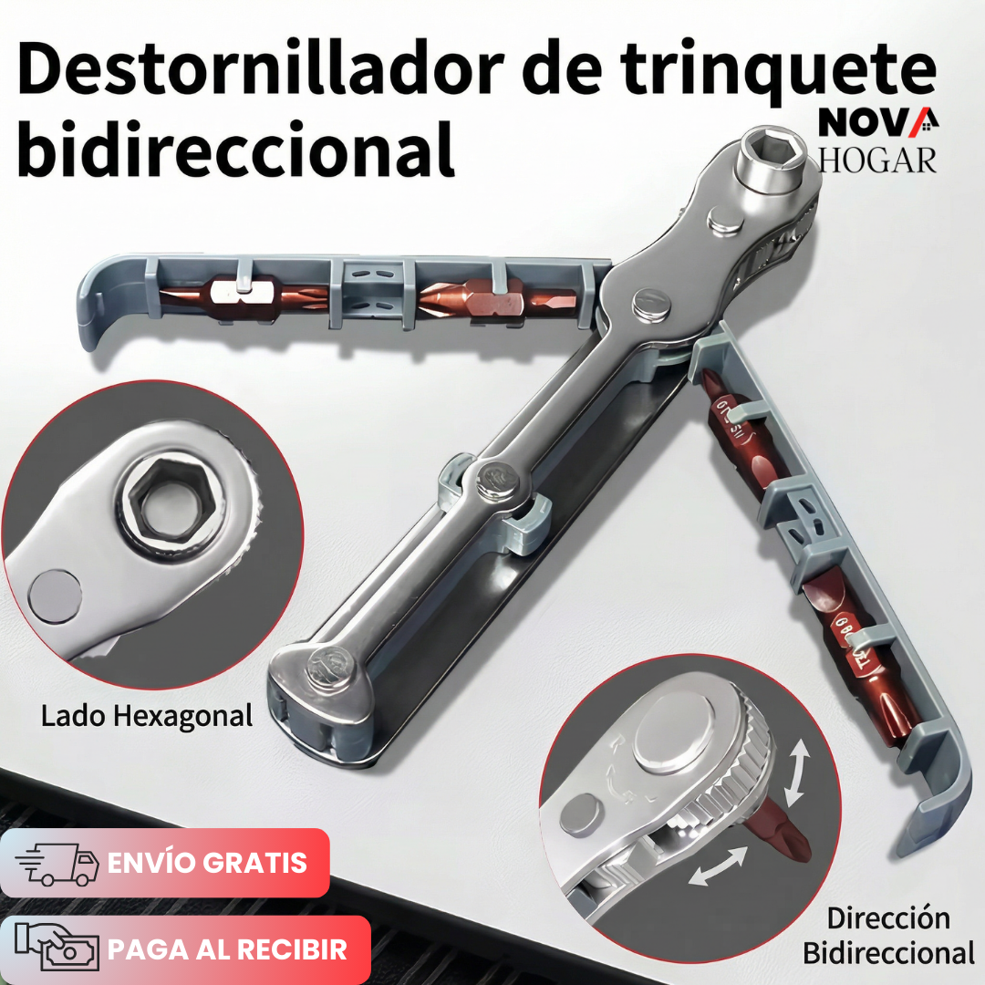 NanoTorque™ Destornillador de Trinquete 9 en 1