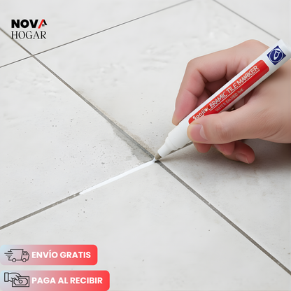 Pack x4 TileMark™ Marcador para Restauración de Juntas de Cerámica