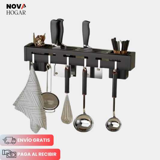 PremiumShelf™ Elegante Organizador para Cuchillos y Utensilios de Cocina