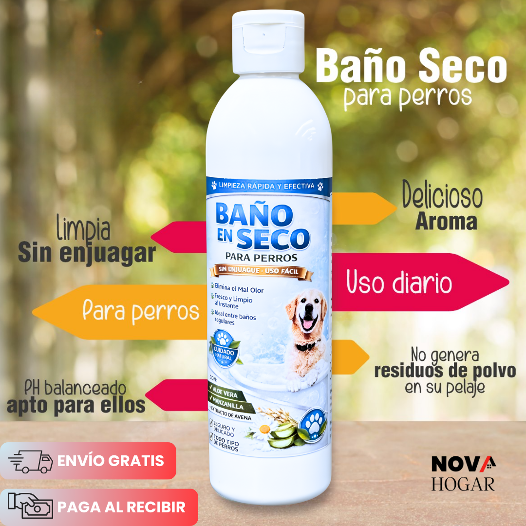 2x1 Paws Wash™ Baño Seco Para Mascotas