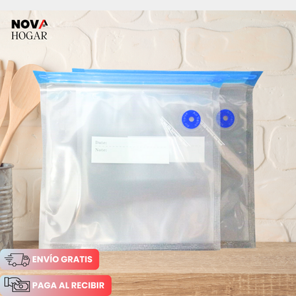 SealSmart™ Selladora de Alimentos al Vacío Recargable