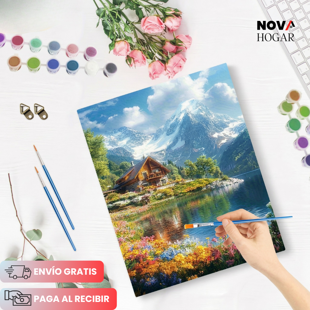 ArtEase™ Kit de Lienzo para Pintura con Números