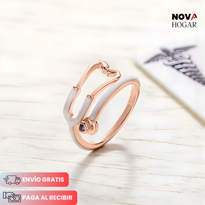 MedicHeart™ Anillo Estetoscopio para tu Noble Vocación