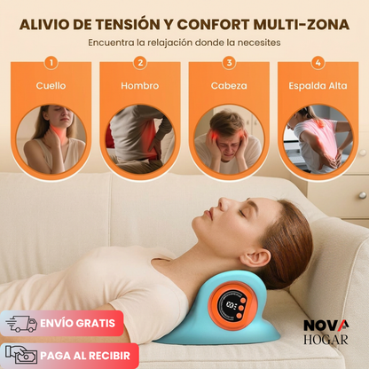 SpineAlign™ Masajeador Cervical Para Alivio Profundo