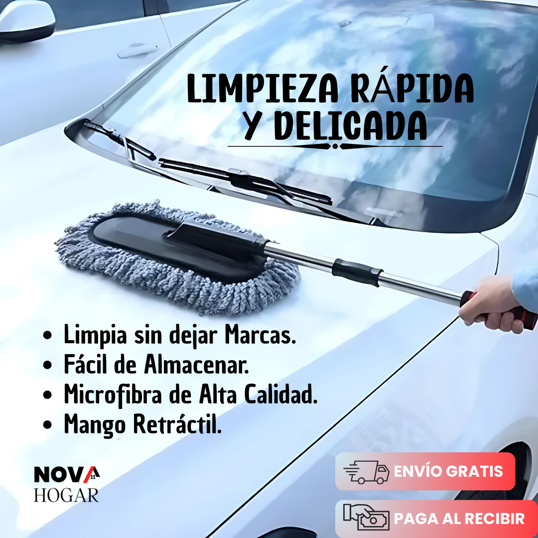 2x1 DustX™ Cepillo de Microfibra Anti-Arañazos