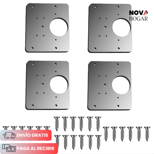 HingeFix™ Kit de Reparación Bisagras para Puertas Gabinete