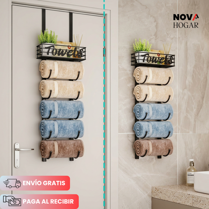 TowelRack™ Organizador Colgante de Toallas Para El Baño
