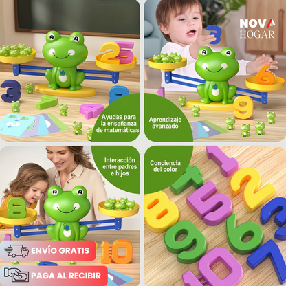 FroggyCount™ Balanza Educativa de Matemáticas Divertidas