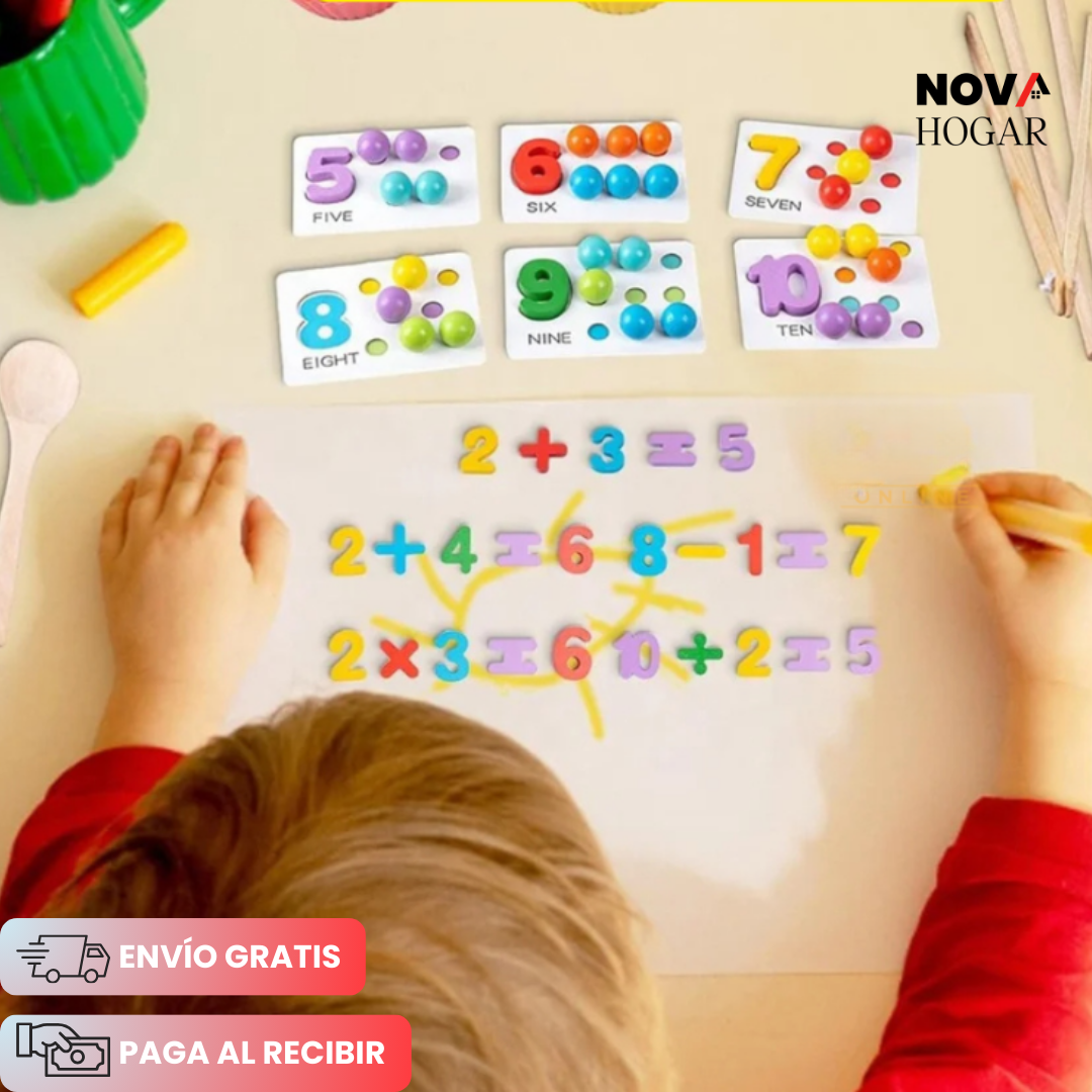 MathBeads™ Juego Didáctico de Matemáticas