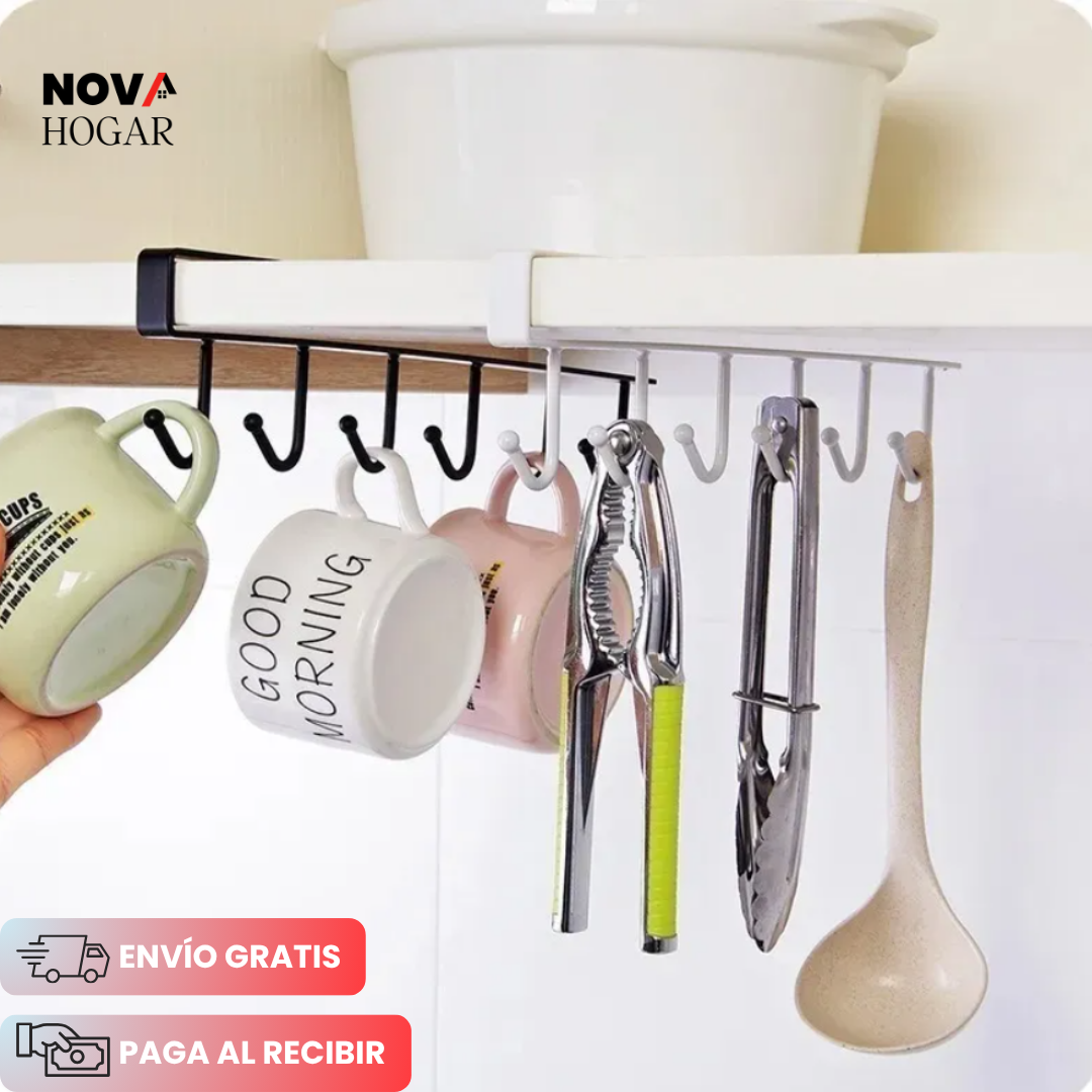 TidyHooks™ Organizador Metálico Colgante Multiusos
