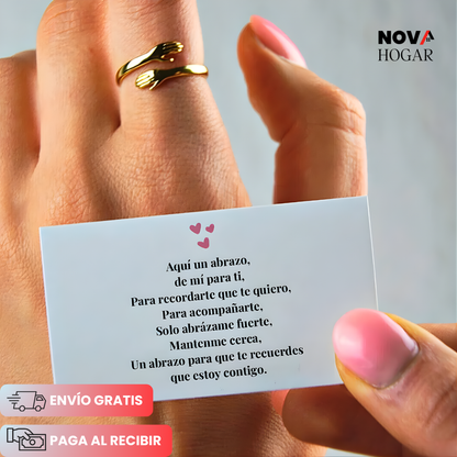 2x1 EternalHug™ Anillo de Abrazo Eterno Ajustable