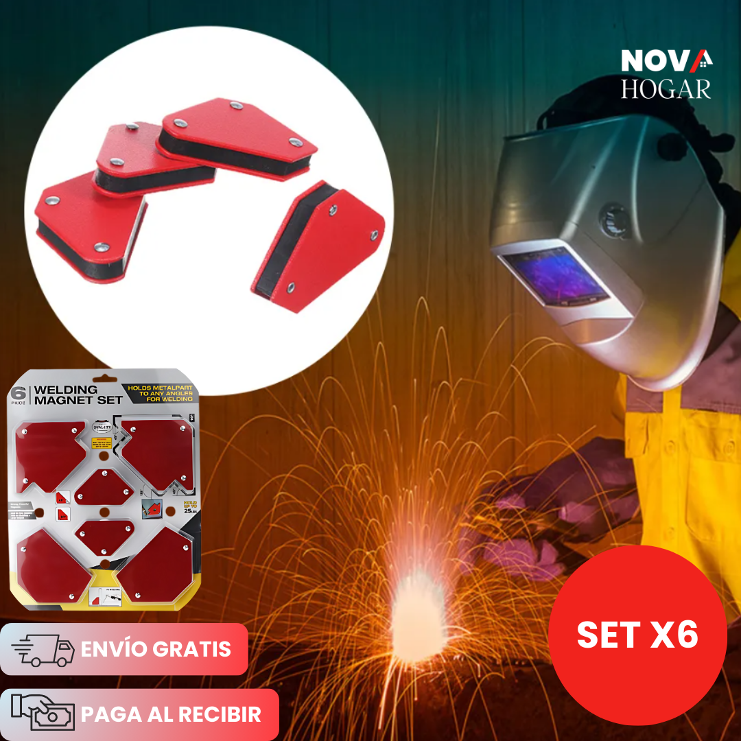 MagnaWeld™ Escuadras Magnéticas para Soldadura