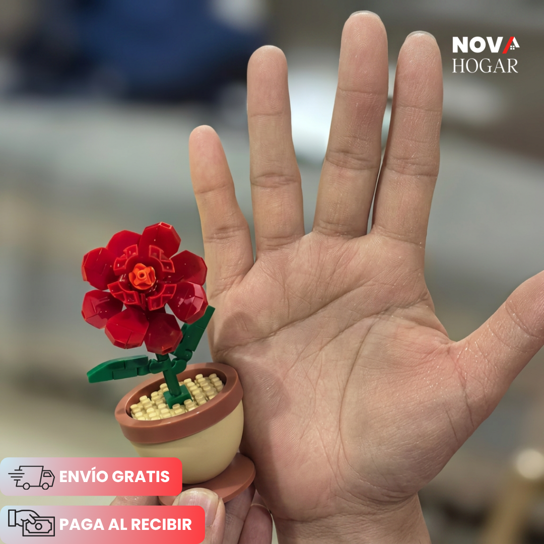 BrickBotanics™ Mini Flores De Bloques Armables