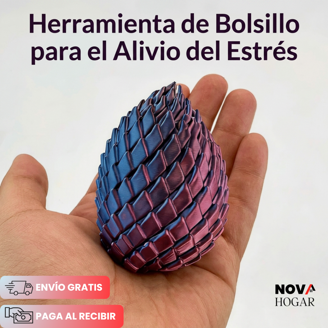 2x1 DragonEase™ Huevo Sensorial Relajante Dragón