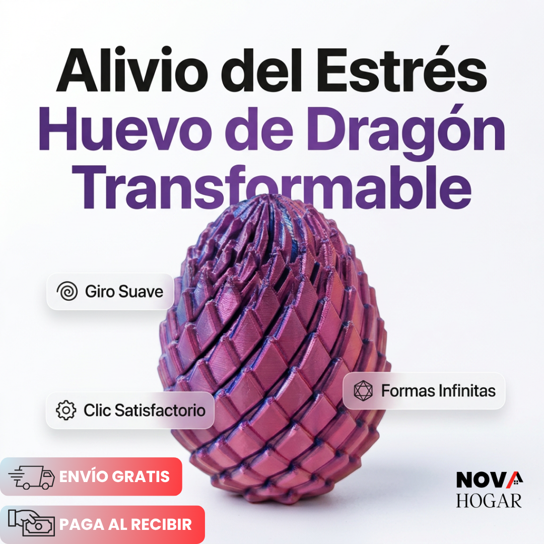 2x1 DragonEase™ Huevo Sensorial Relajante Dragón