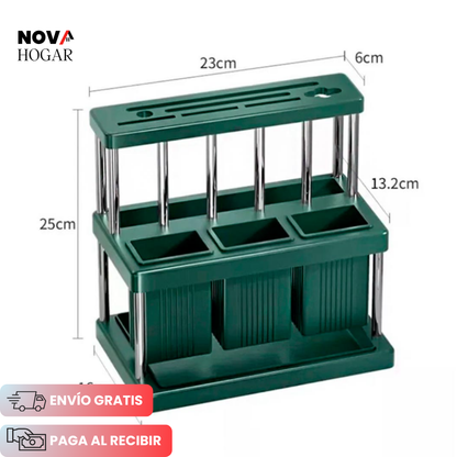 TidyBlade™ Organizador Escurridor de Utensilios