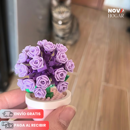 BrickBotanics™ Mini Flores De Bloques Armables