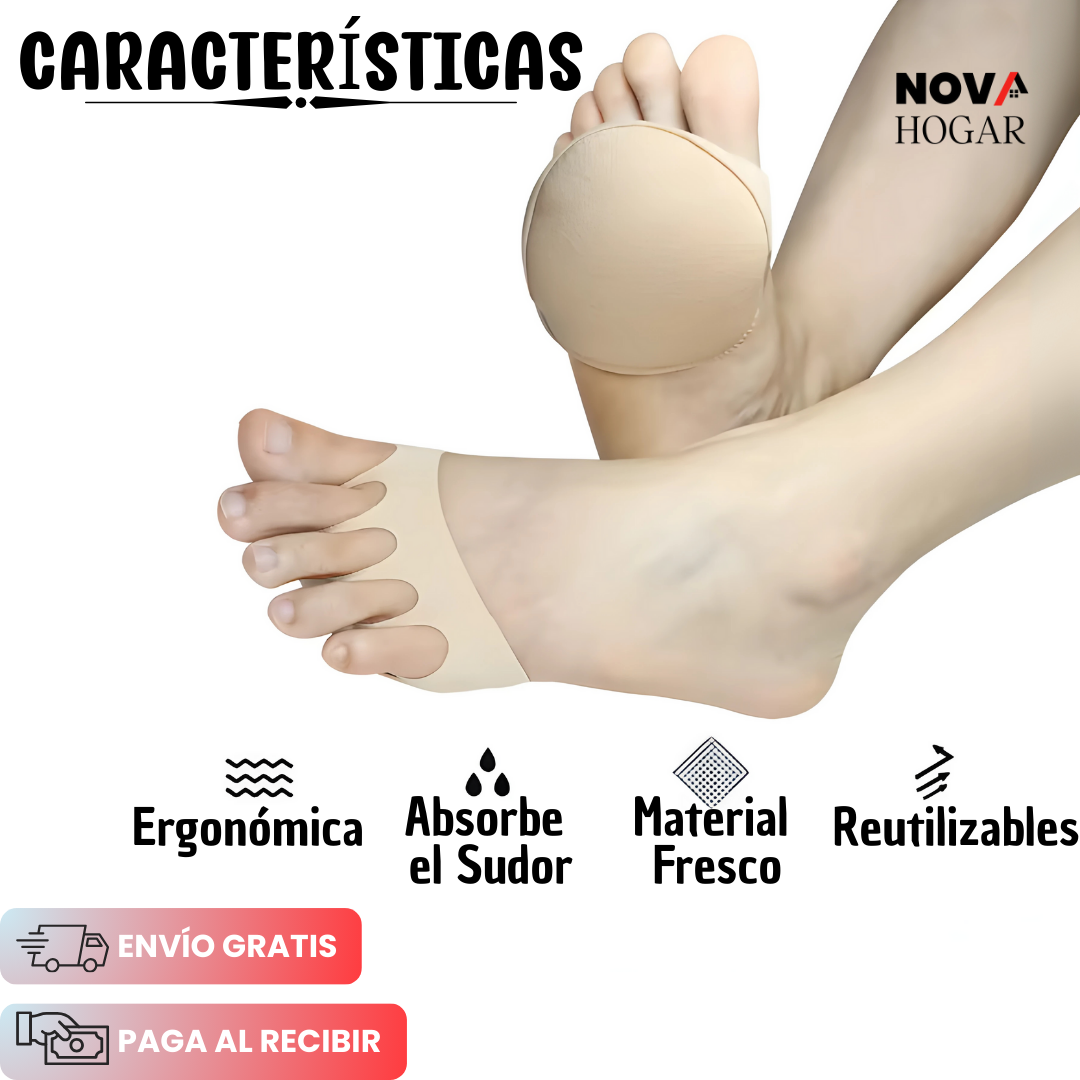 Pack x8 ComFeet™ Medias Acolchadas para Metatarso