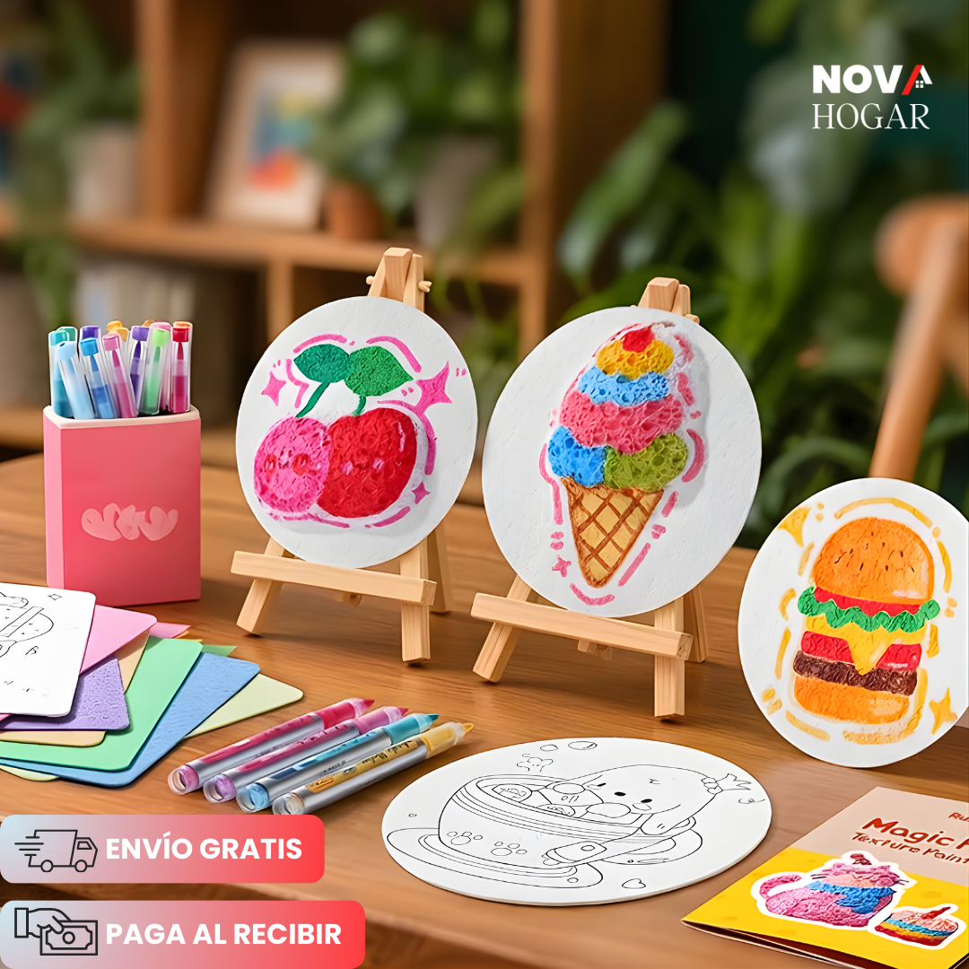 MagicPuff™ Kit de Dibujo en Espuma Mágica 3D