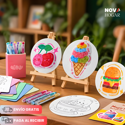 MagicPuff™ Kit de Dibujo en Espuma Mágica 3D